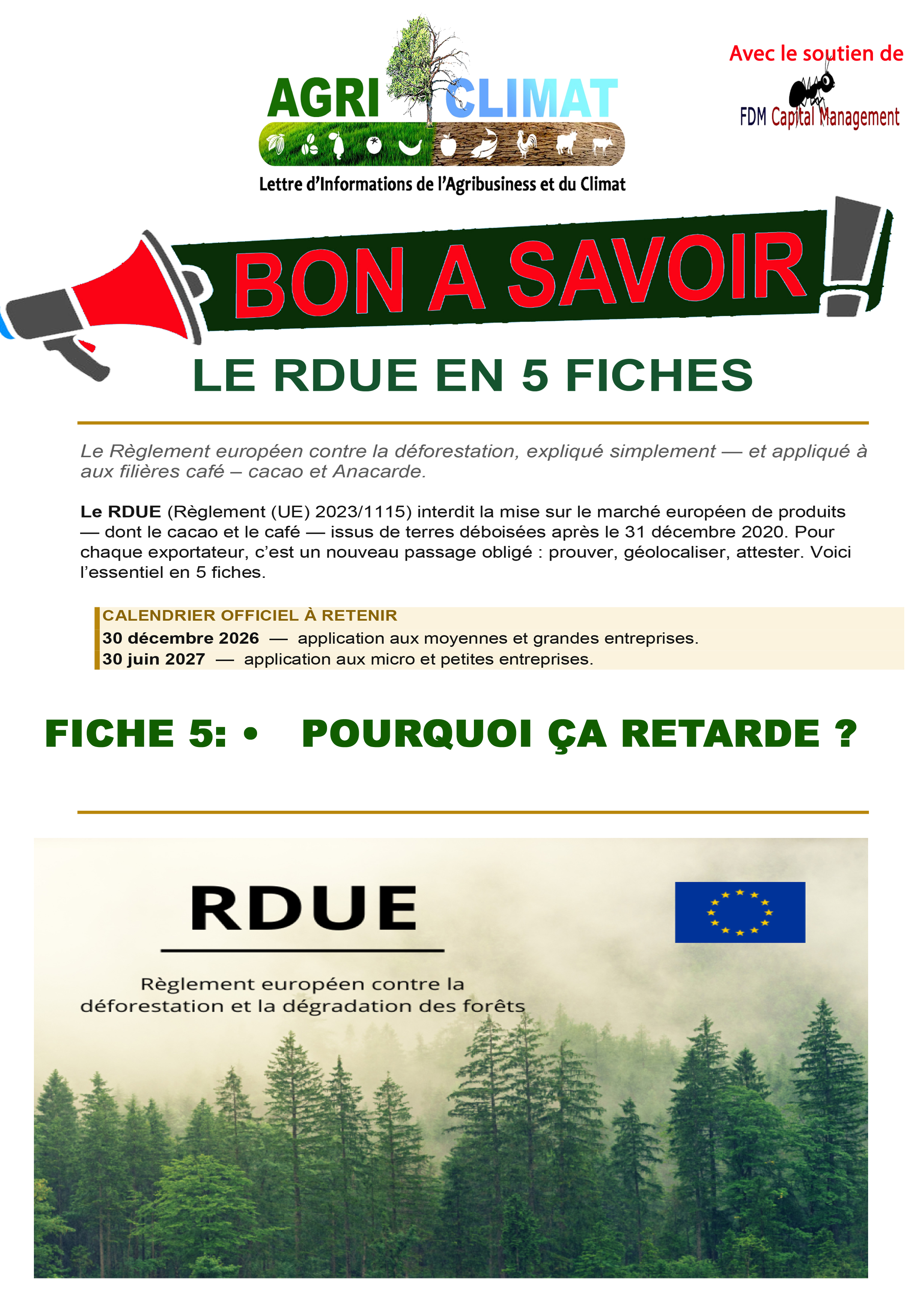 FICHE 5   •   POURQUOI ÇA RETARDE ?